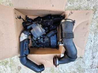 Vsacie potrubie s klapkou + kryty