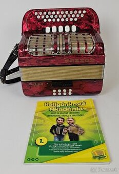 heligonka hohner club de luxe v stave noveho nastroja CF,