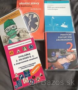 Zdravotnícke knihy + dopravné značky
