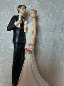 Top-svadobný zápich na tortu-nepoužitý