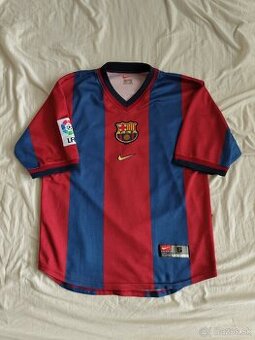 Nike FC Barcelona dres 2000/2001 home S