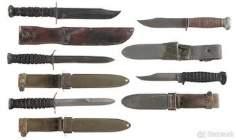 Us armádne nože dopyt USMC USN WW2