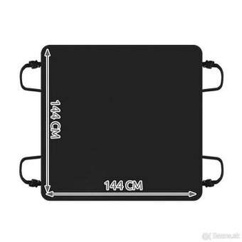 Podlozka pre psa do auta 144x144cm - 1