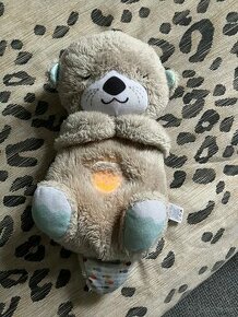 Fisher-Price Upokojujúca vydra s melódiami a fotoaparát