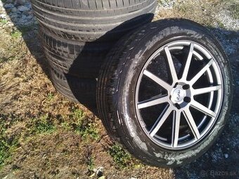 elektrony 5x110 r19 + letné pneu 235/55 r19 - 1