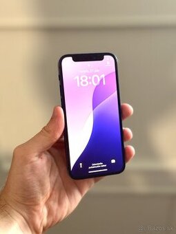 iPhone 12 mini 64gb rozbité zadné sklo 100% bateria
