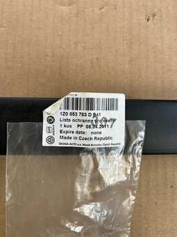 LISTA L.Z. DVERI 1Z0 853 753 D SKODA OCTAVIA