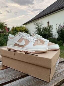 Nike Dunk Low White Beige Hemp