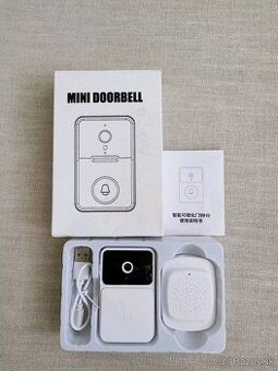 NOVINKA Inteligentný zvonček s kamerou a Wi-Fi Video zvonč