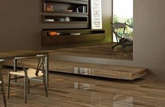 Španielska dlažba Fanal Ceylan Caoba 22x118 cm - LESKLÁ