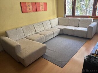 Gauč - sedacia súprava v tvare U