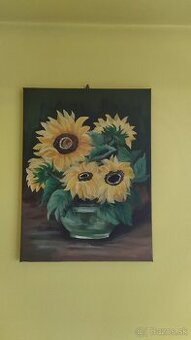 Predám obrazy akrylová maľba na plátne.