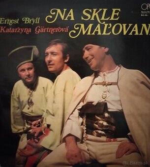 LP 1 ks Na skle maľované