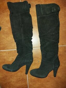 čižmy nad kolená vel 35