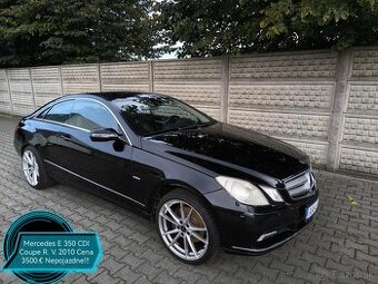 Mercedes E 350 CDI R. V. 2010. Nepojazdné