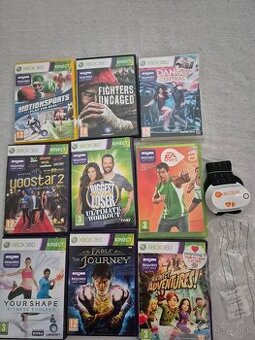 Kinect hry xbox 360