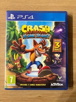 Predám Crash bandicoot TRILOGY ps4