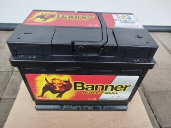 Autobatéria Banner Power Bull 62Ah – plne funkčná