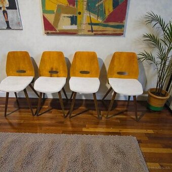 Retro stoličky František Jirák 4ks