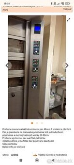 Rotacna a etazova pec elektricka