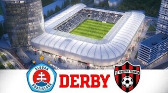2x lístok ⚽️ ŠK Slovan vs Spartak Trnava 28.2. (Niké liga)