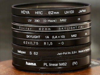 Filter 62mm  a   Filter 72mm