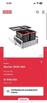 Franke kôš sorter 300-60
