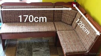 Kuchynská rohová lavica