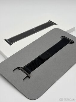 Apple Watch Black/Charcoal Trail Loop - M/L
