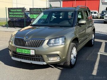 ► ŠKODA YETI 1,4 TSI DSG 4x4 - 110 KW PARK. SENZORY◄