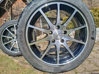 Elektróny DEZENT 5x114,3 R17 + Pneu + TPMS senzory