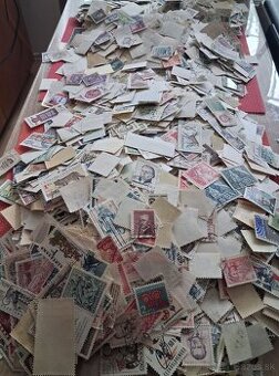 Známky mix Československo 0,500kg   2