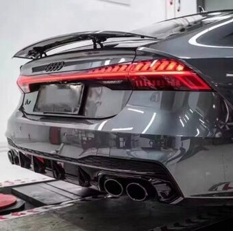 DIFUZOR KONCOVKY SLINE S7 dizajn AUDI A7 C8