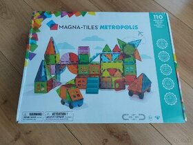 Magnetická stavebnica MAGNA-TILES METROPOLIS - 110 kusov