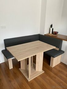 Jedalenská zostava lavica + stôl