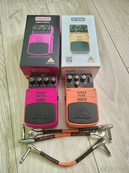 Behringer Super Fuzz SF300 a Heavy Metal HM300