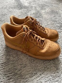 Nike Air Force 1 '07 Semiš/Koženka hnedé (46)
