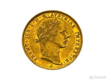 ZLATÁ MINCA 1 DUKÁT 1855 A - 3,49 g, Au 986/1000