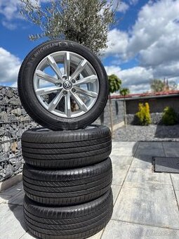 ✅ 5x112 r17 Letná sada Passat b8 nove pneu Michelin top stav