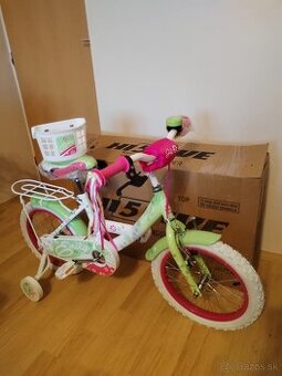 Detské bicykle Emily veľkosť 16 dievčenský