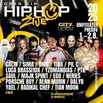 Vstupenky hiphopžije Prešov