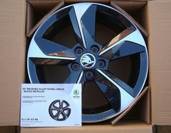 Alu ŠKODA FABIA 4 R 16 originál + pneu.