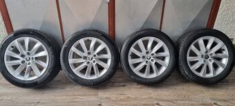 Predám Skoda Stratos elektrony 5x112 215/55r17 Et40 J7