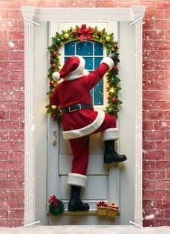 VIANOCE - KRÁSNY BANER - OZDOBA NA DVERE- PLUS DARČEKY.