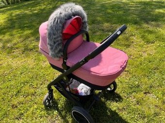 Cybex Balios S Lux 2v1 Magnolia Pink + nove kolesa na kocik