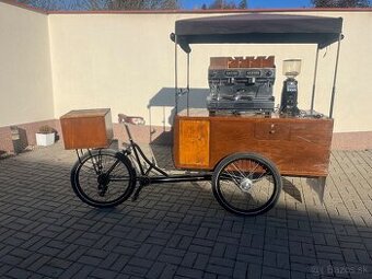 Bicykel na pripravu kavy