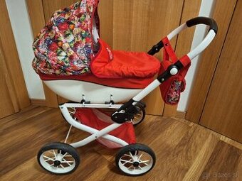 Veľký kočík pre bábiky, mega pevný.