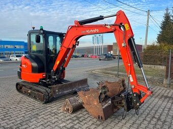 Minibager bager Kubota KX037-4, JCB Cat Takeuchi Bobcat - 1