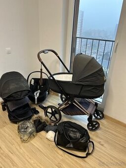 Cybex Priam 3.0 Rosegold - trojkombinácia - 1