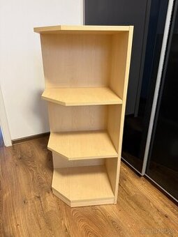 Rohová polica regál